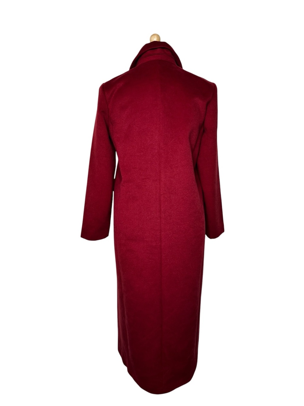 Boston Proper Longline Coat Deep Raspberry Red Size L - Picture 2 of 8